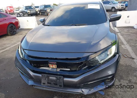 2019 Honda Civic Sport z USA, uszkodzony, nr VIN 2HGFC2F8XKH548730